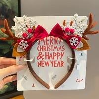 Рождественский снежный стиль лука-каула