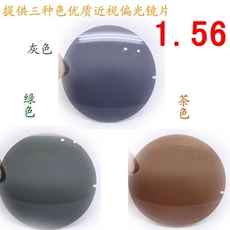 ZIPPO 1.56加硬偏光眼镜片 防紫外线墨镜彩膜镜片 开车垂钓 近视太阳镜