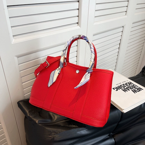 Красные свадебные туфли, вместительная и большая сумка через плечо для невесты, барсетка, коллекция 2022, премиум класс