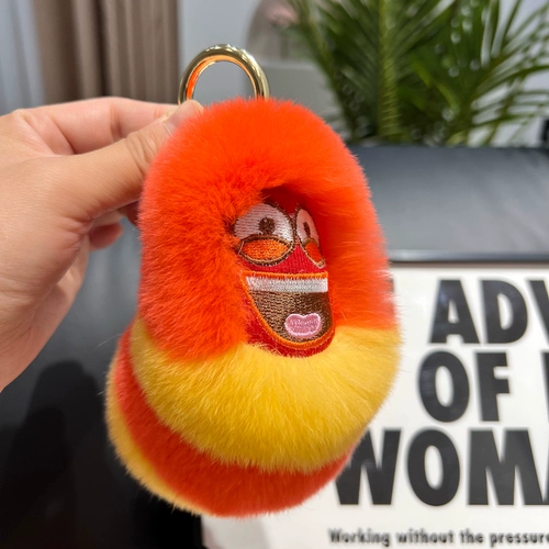 Милый забавный плюшевый брелок, кукла, украшение на сумку, подарок на день рождения