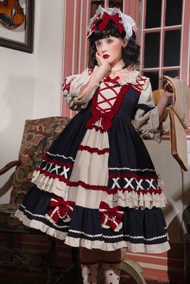 taobao agent Genuine dress, cute doll, small princess costume, Lolita style, Lolita OP
