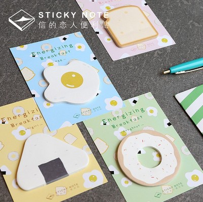 taobao agent ● Orangutan ● Oh hay ~ Breakfast series of lotus bag egg sushi toast donut convenience stickers/casual paper