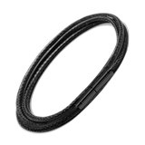 Черное кольцо, подвеска, модный ремешок