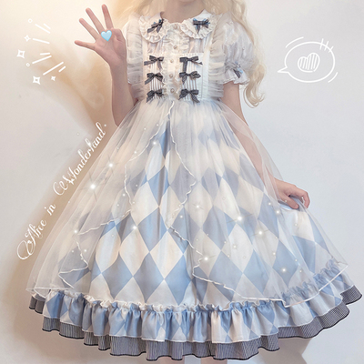 taobao agent Soft dress, skirt, for girls, Lolita Jsk, lifting effect, Lolita style