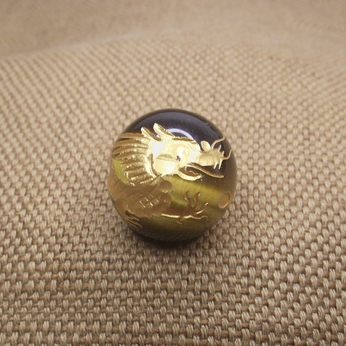 Бусины из натурального камня подходит для мужчин и женщин, натуральная вода, кварц, браслет из кварца, резное украшение-шарик