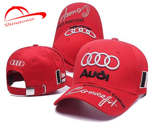 Бейсболка для спорта Audi Sport новая, hat, гоночная шляпа f1, Audi car hat, golf hat