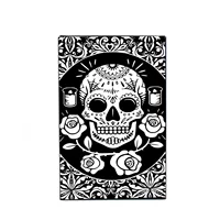 16 цветок черепа