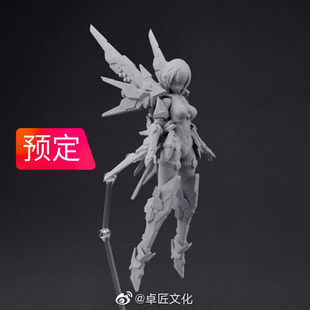 Hunji 1/12 Yingyou チキンマシンガール 可動人形フィギュア組み立て済み模型玩具となる予定です