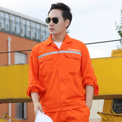 Комбинезон для работы подходит для мужчин и женщин, хлопковый лонгслив, делается под заказ, поликоттон, короткий рукав