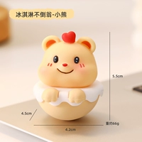 Неваляшка для мороженого, с медвежатами