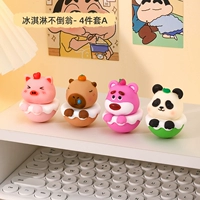 Комплект, неваляшка для мороженого, 4 предмета