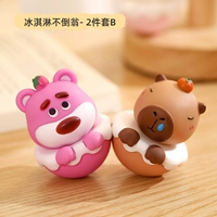 Комплект, неваляшка для мороженого, 2 шт