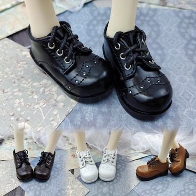 taobao agent 【Spot goods】SD/BJD4 doll shoes versatile retro small leather shoes single shoes strap student shoes 1/4 free shipping
