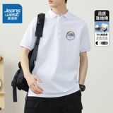 Летняя футболка polo, большой размер, в американском стиле, короткий рукав