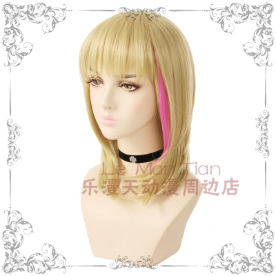 taobao agent Qi Dan Story Cosplay Kawai Risai, Kawai Inoue Lixia Wig necklace COS props accessories