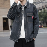Зимняя трендовая куртка, осенний джинсовый жакет, 2019, оверсайз, в корейском стиле, осенняя