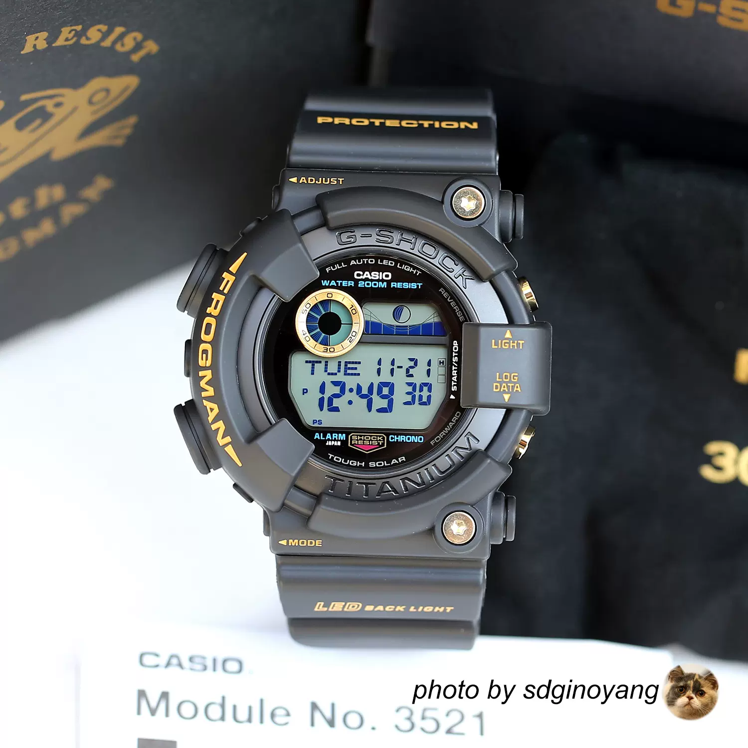 CASIOCASIOG-SHOCK FROGMAN GW-201-6JF初代毒蛙人限定全新結束-Taobao