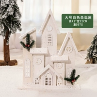 71258 Белый деревянный дом