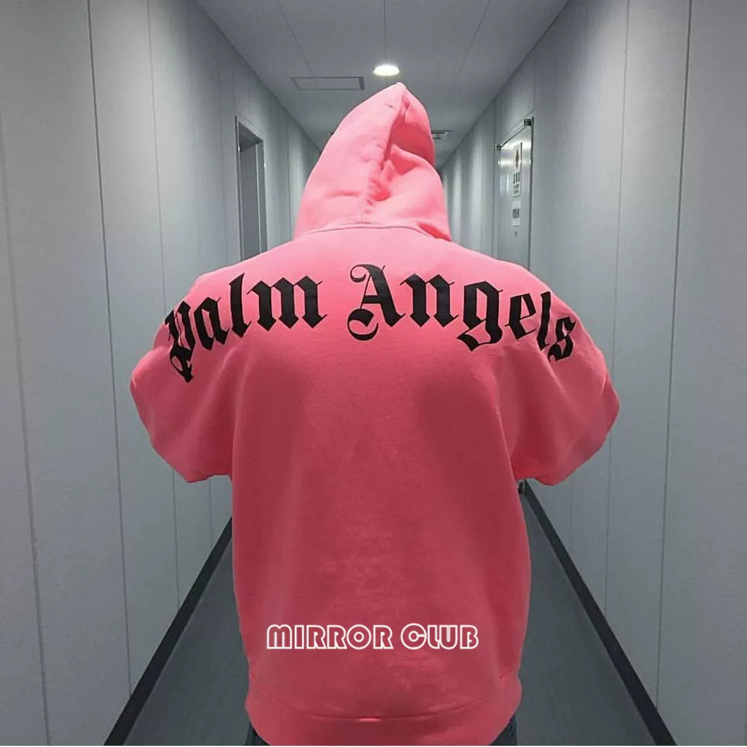  PALM ANGELS PA 19FW Palm Angel Letter Fluorescence Men's Women's Holder OS sweater jacket