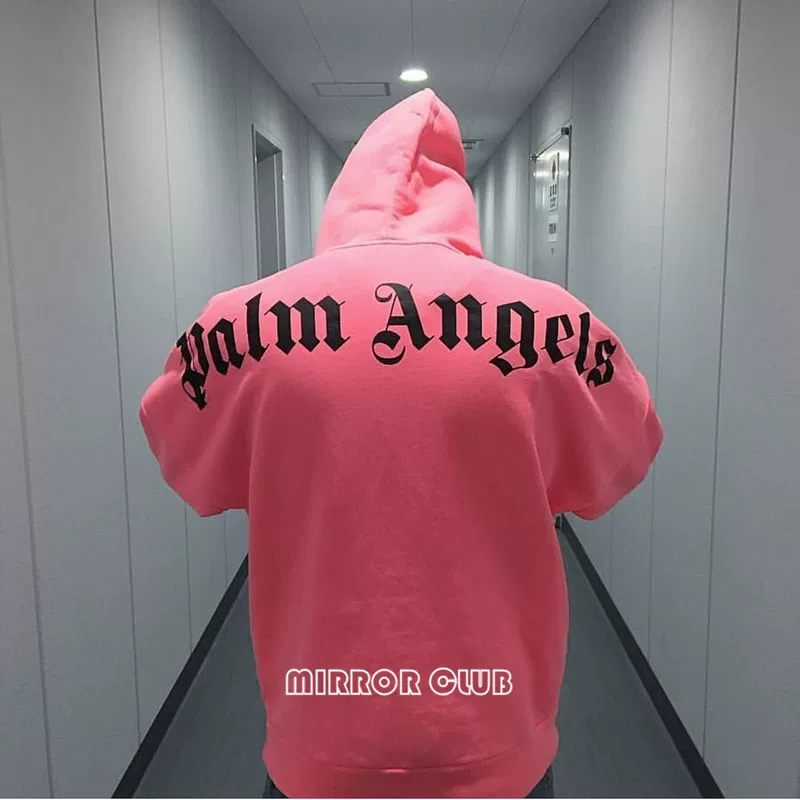  PALM ANGELS PA 19FW Palm Angel Letter Fluorescence Men's Women's Holder OS sweater jacket