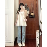 Топ с чашечками без рукавов, майка топ, бюстгальтер-топ, открытые плечи, осенний, свободный крой, для маленькой груди