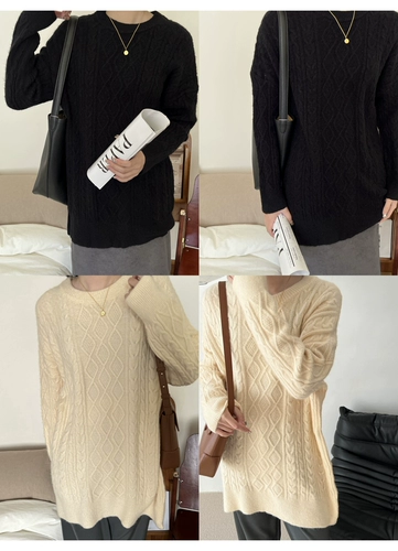 Длинный осенний свитер, трикотажный жакет, средней длины, длинный рукав