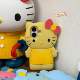 Hello Kitty Cartoon Silicone Phone Case for iPhone 17, 16, 15, 14 and 13