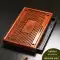 đĩa gỗ Guanyi gỗ chắc chắn khay trà hộ gia đình bàn trà nhỏ loại ngăn kéo inox hình chữ nhật khay khay thoát nước trà biển văn phòng mẫu đĩa gỗ đẹp Tấm
