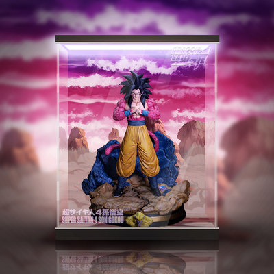 taobao agent 【Move】Broslee Dragon Ball GT Goku Super Saiyan 4 -handed statue special display box