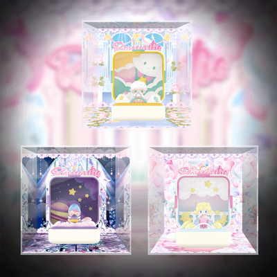 taobao agent 【Move】Bubble Molly romantic fingertips scene tide play blind box universal display box