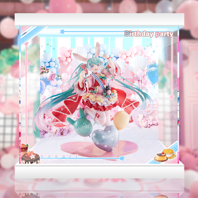 taobao agent [Can't move] Spiritale Hatsune Miku in the next 2021 Birthday Club Rabbit Mother Display Box Pre -sale