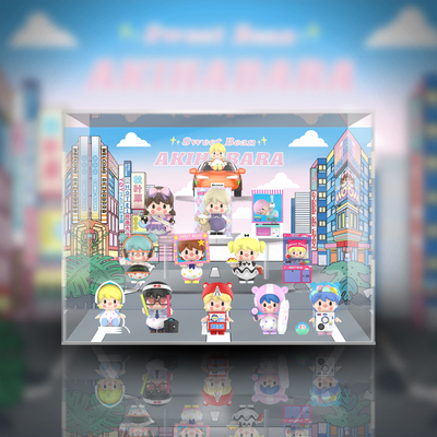 taobao agent 【Move】Bubble Mart's little sweet bean Akihabara series tide -playing blind box special display box