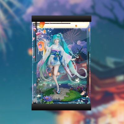 taobao agent [Can't move] F: NEX Hatsune Miku in the future of summer firewood summer festival special display box pre -sale