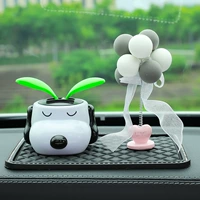 Puppy Snoopy+Spring Grey Balloon+маленькая бриллиантовая площадка