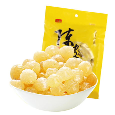 鸿英 陈皮糖100g 喜糖硬糖水果糖休闲怀旧办公零食 - 爱逛街