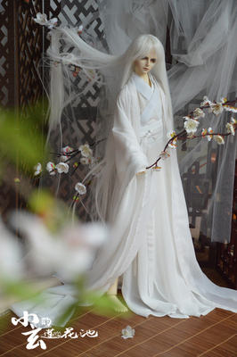taobao agent [Xiaoxuan's Lotus Pond] [Baiyue] [17th spring new version] BJD three -point four -point uncle uses costume