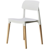 Hokeson Custom Staul Sffore маленький квартира для обеденного кресла с посадкой в ​​деревянные AE без кресла, современный минималистский дом