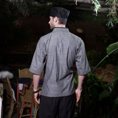 Шеф-повар kimono в японском стиле кулинарная одежда кухня суши-ресторан кухонные вершины