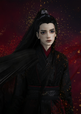 taobao agent Ghost Type 2020 Ancient Wind BJD Doll 70 Uncle Limited -Full Set of Huangquan (Completed)