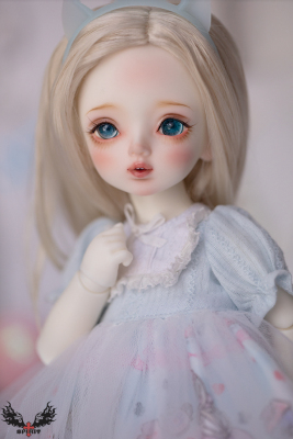 taobao agent 1/6BB imitation horse -haired wiggle female baby golden natural long hair Yulan official hair