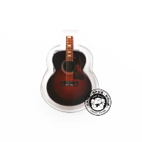 SJ деревянная гитара длиной около 4 см