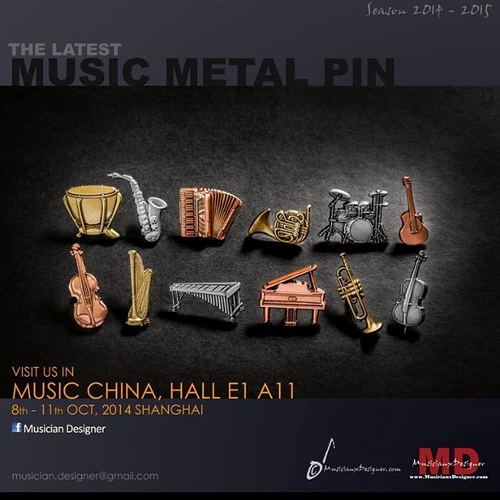 Оригинальные музыкальные модные музыкальные инструменты, металлическая булавка, пианино, гитара, скрипка, брошь