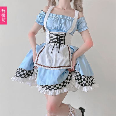 taobao agent Scandinavian dress, open shoulders, Lolita style, tutu skirt