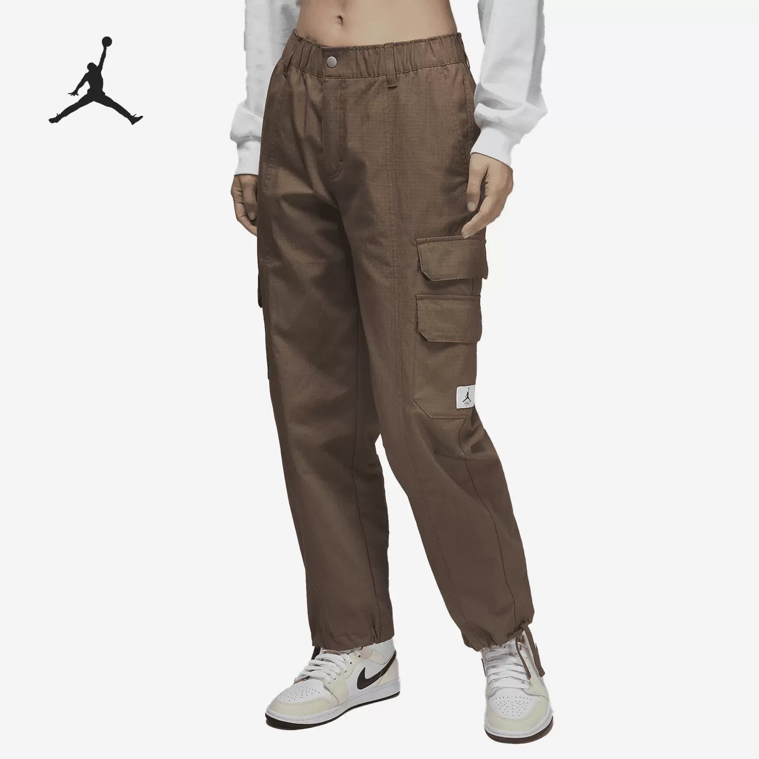 Nike/耐克官方正品Air Jordan女子运动休闲机能风长裤DQ4624-258-Taobao