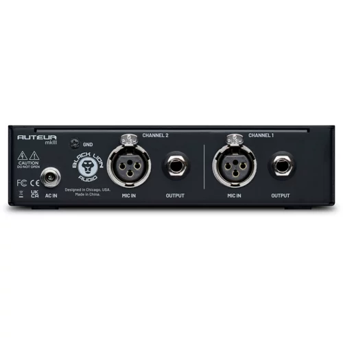 Black lion Audio Black Lion Auteur Mkiii Talk Play Professional Recording Live 2 Dual Channel