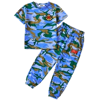Лазурный, камуфляжный