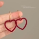 Красный имплантированный крюк для ушей любви