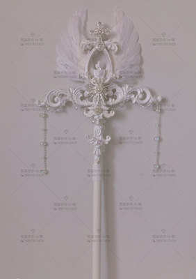taobao agent Lolita cane scepter Small object of gorgeous flowers marry elegant CLA tea club Lolita catwalk show