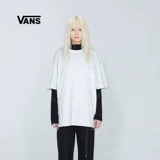 Vans, ретро футболка с коротким рукавом подходит для мужчин и женщин, для влюбленных