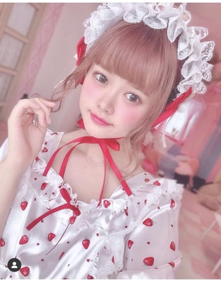 taobao agent Strawberry, jacket, shorts, pijama, set, square neckline, high waist, with short sleeve